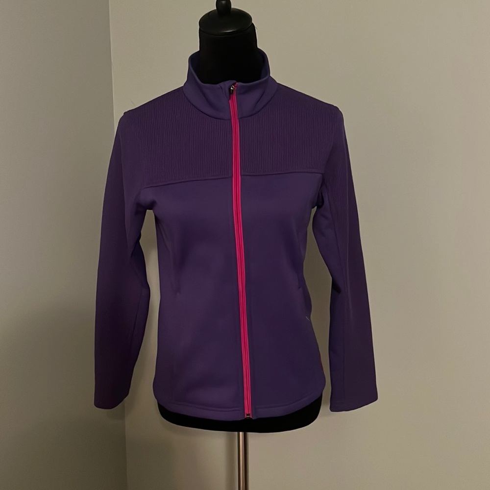Spyder Girls' Encore Full Zip Fleece Jacket, Size 14-16